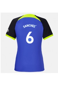 Tottenham Hotspur Davinson Sanchez #6 Voetbaltruitje Uit tenue Dames 2022-23 Korte Mouw